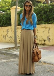 Half-skirt long skirt and accessories
