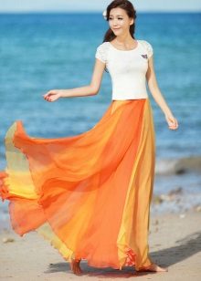 gradient skirt