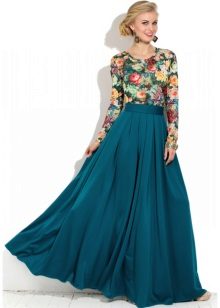 full skirt on the floor