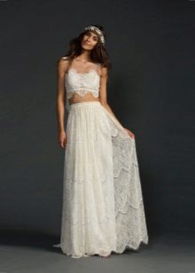 Beautiful floor skirt