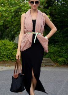 her gün için siyah yarık etek