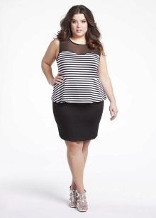 what to wear with a pencil skirt for overweight women