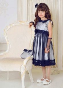 Cocktail dress for a girl with a skirt Tatyana