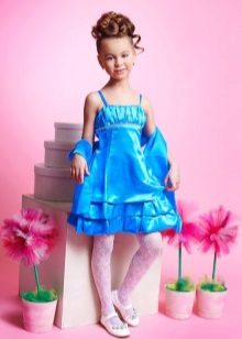 Empire style cocktail dress for girls