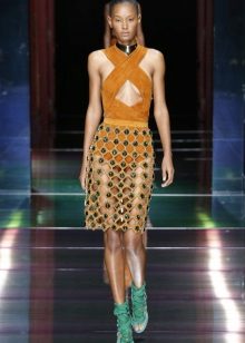 oryginalna koronkowa spódnica ołówkowa