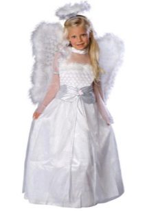 New Year's and Christmas dress Angel for the girl