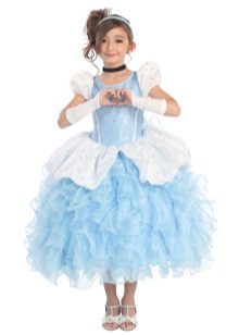 New Year's dress Cinderella for the girl magnificent