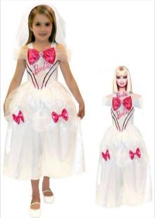 Barbie New Year's dress for the girl