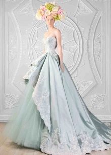Exquisite Taffeta Wedding Dress