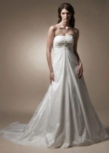 Taffeta Bustier Wedding Dress