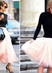 midi skirt: model options