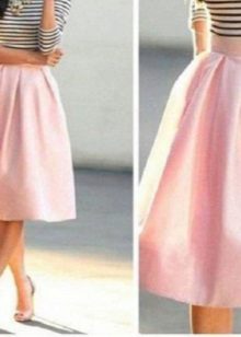 mid-length skirt