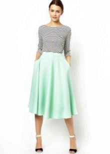 everyday midi skirt