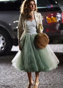 elegant mid-length tutu skirt