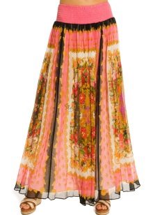 chiffon summer skirt