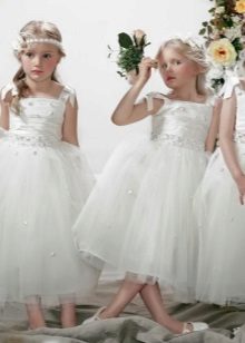 Wedding puffy dresses for girls