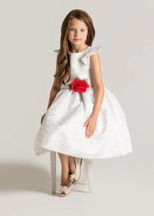 Chic wedding puffy short dress for girls