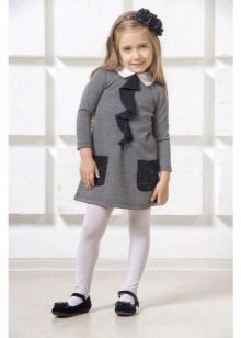Winter shirt dress for girls