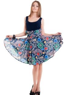 bright summer sun skirt