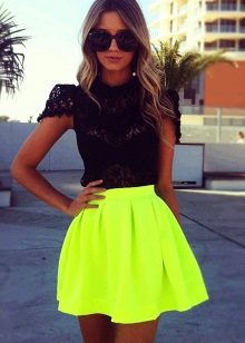 elastic summer skirt