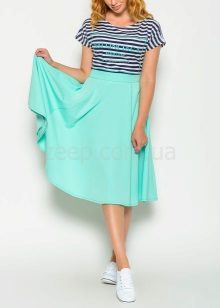 elastic summer skirt