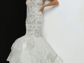 Wedding dress with Swarovski crystals