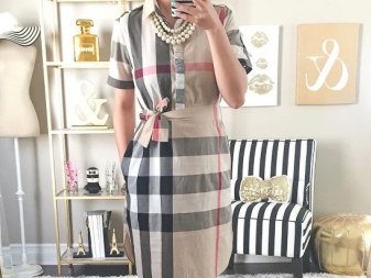 Burberry Check Dress for Fat Women