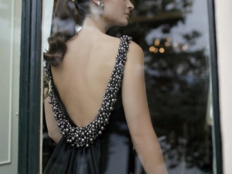 Beaded Backless Dress