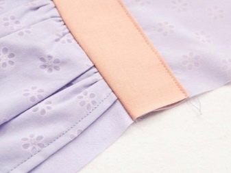 Stitching frills on the dress - step 6