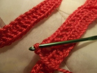 Knitting dresses with a yoke for girls 1-3 years old - step 1