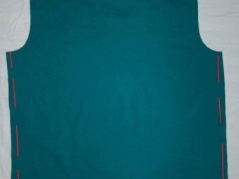 Do-it-yourself straight-line dress with bare shoulders - step 2