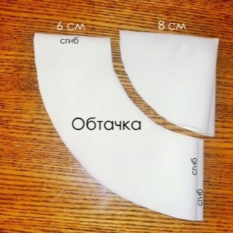 Sew dress with one-piece sleeve with a cutting top