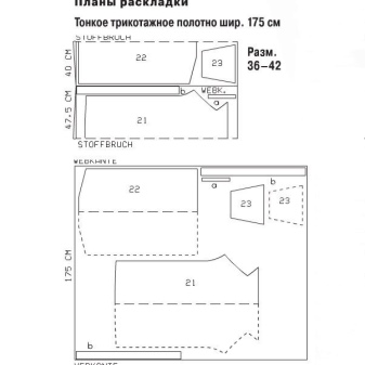 Layout of a direct dress with drapery