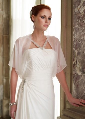 Chiffon Bolero for Wedding Dress