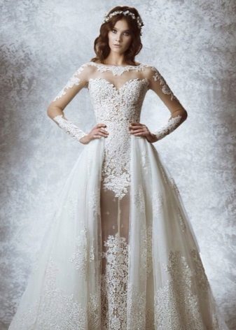 Transformer wedding dress from Zuhair Murad
