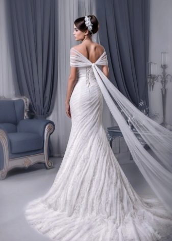 Straight wedding dress from Svetlana Lyalina