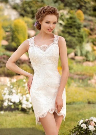 Wedding dress-transformer from Papilio short