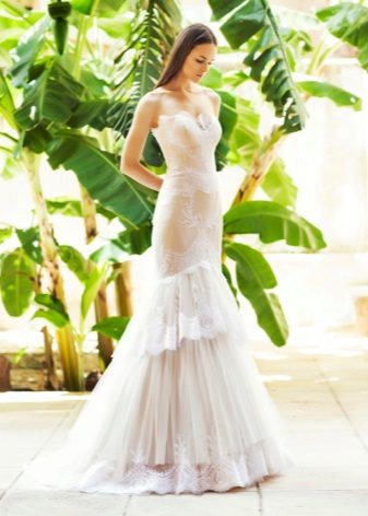 Wedding dress from Christos Costarellos