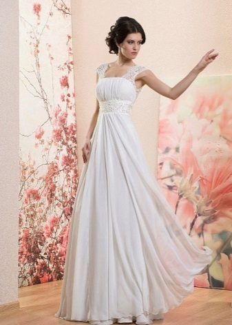 Ampres Strapless Wedding Dress