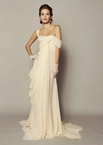 Empire Ivory Wedding Dress