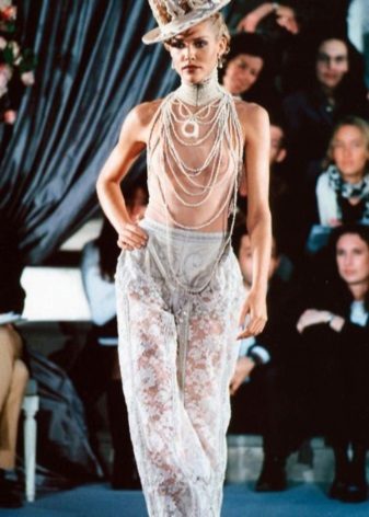 Galliano's scary wedding outfit
