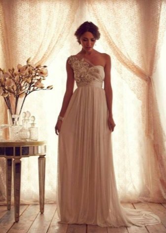 Greek Style Wedding Dress by Anna Campbell