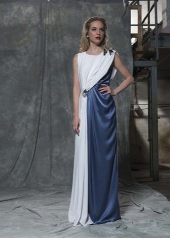 Tunické večerní šaty