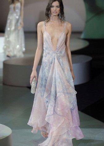 transparent dress from Armani
