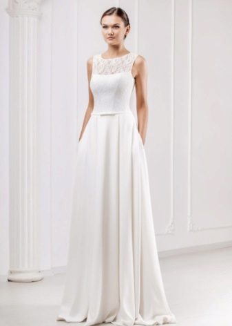 simple wedding dress from Oksana Mukha
