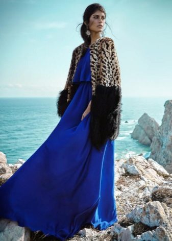 Manto for evening dress