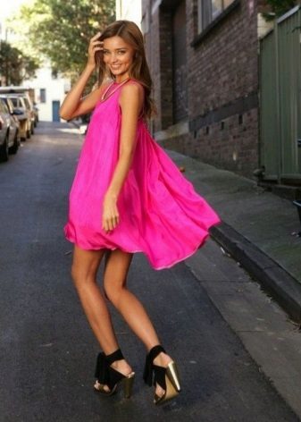 Black Fuchsia Dress Sandals