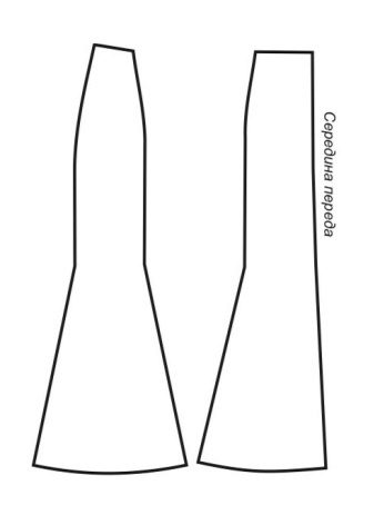 Modeling Mermaid Evening Dress Skirt