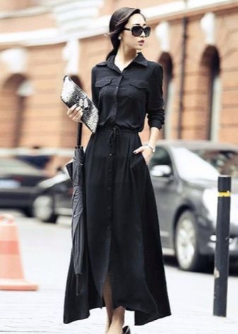 Long office dress shirt for corporate party