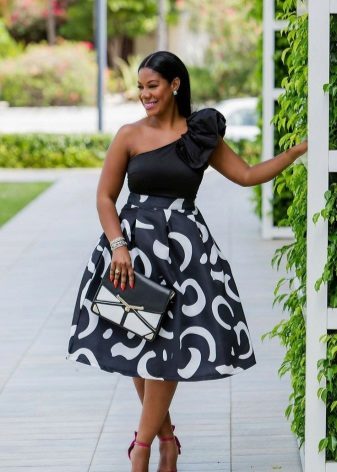 Vestit de nit amb cintura alta per a dones grosses